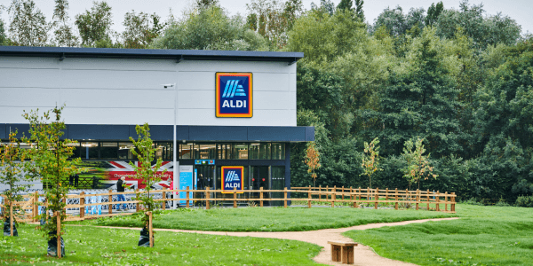 Photo of an Aldi store