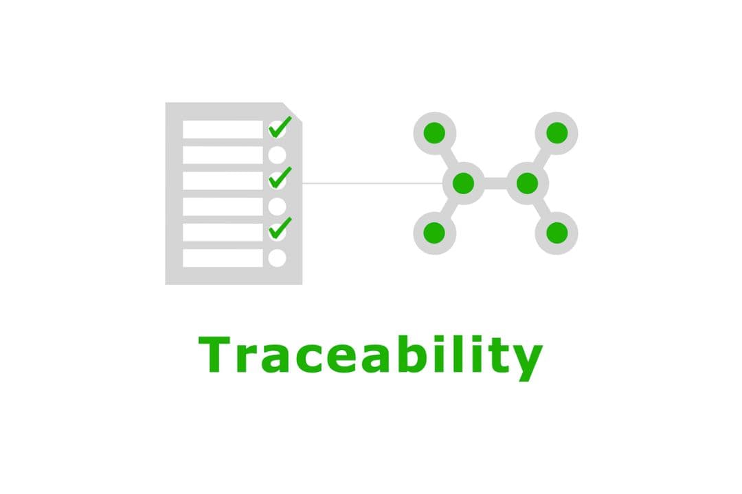 Illustration showing a check list of tasks linked to a chain of nodes