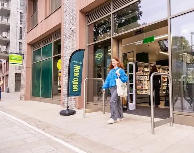 Photo of the entrance to a Little Waitrose